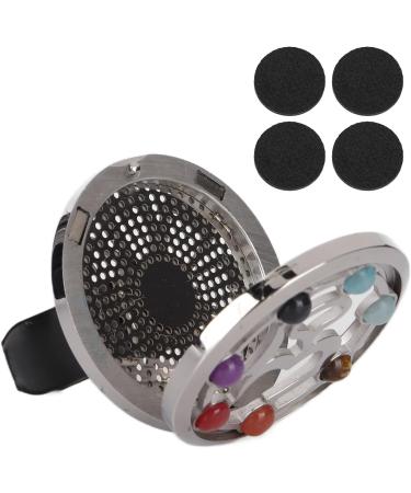 Stainless Steel Car Diffuser Vent Clip with 4 Pads for Aromatherapy Air Freshener for Stress Relief Great Gift Simple to Use Wide Range of Uses - Buy Online on GoSupps.com