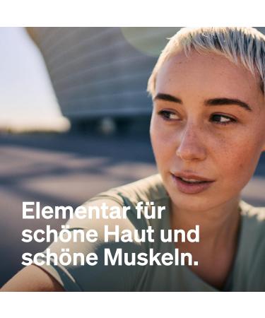 Collagen Powder 500g - Hydrolyzed Peptides Type 1 & 3 - Fresh Orange Flavor - Natural Lab-Tested Made in Germany - Buy Online on GoSupps.com