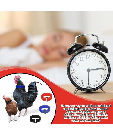 6-Piece Anti-Crow Rooster Collar - Nylon Neck Belt to Prevent Chicken Noise and Disturbance - Buy Online on GoSupps.com