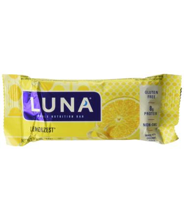 Clif Bar LUNA BAR OG3 LEMON ZEST 1.69 OZ