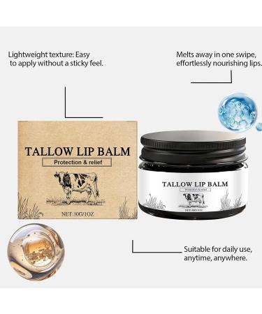 Moisturizing Lip Balm for Women | Nourishing and Protective Cream 30g | Softening Lip Cream - For Women and Men Daily Use at Home and While Traveling in Winter - Buy Online on GoSupps.com