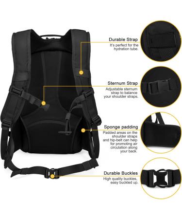 MardingtopÂ TacticalÂ BackpackÂ forÂ Men MilitaryÂ MolleÂ BackpackÂ forÂ Hiking MotorcycleÂ Backpack 28LÂ EDCÂ Backpack M6290-28l-a Black - Buy Online on GoSupps.com