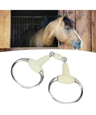 Flexman Stainless Steel Horse Bit with Rubber Wrap - Fruit Flavored Happy Mouth Bit for Training & Racing - International Shipping Available - Buy Online on GoSupps.com
