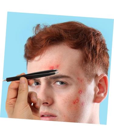 Baluue Eyebrow Tweezer Stainless Steel Eyebrow Tweezer Practical Eyebrow Clip Stainless Steel Eyebrow Grooming Tool - Buy Online on GoSupps.com