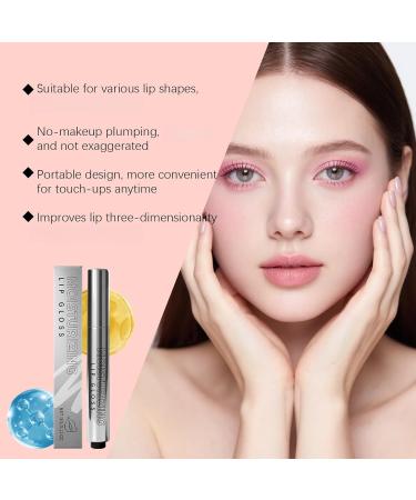  BRVLY Hyaluronic acid lip plumper & moisturizing glossy and hydrating lip balms for daily care volumizing lip gloss for women long-lasting moisturizer for women (2) - Buy Online on GoSupps.com