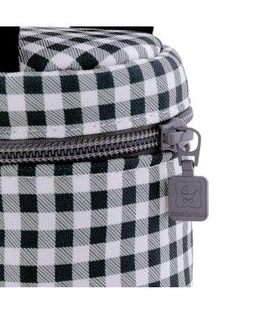 Cambrass Vichy Black Pacifier Bag | Stylish & Functional Baby Accessories - Shop Internationally - Buy Online on GoSupps.com