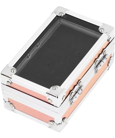 Nail Drill Holder Dustproof Nail Drill Container with Multiple Holes Lockable Design for Salon Technicians (Dazzling Gold) - Buy Online on GoSupps.com