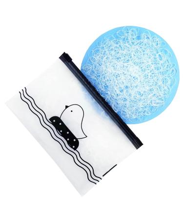 Tesvyns 1500pcs Mini Clear Hair Rubber Bands - Non-slip Elastic Hair Ties for Girls - Buy Online on GoSupps.com