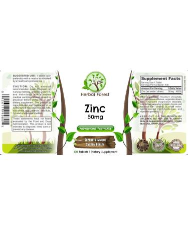 Zinc 50 mg - Essential Mineral Supplement for Immune Support - Buy Online on GoSupps.com