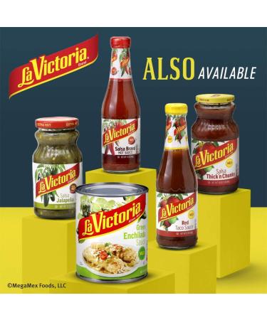 La Victoria Green Chile Enchilada Sauce Mild 28oz - Pack of 12 | Authentic Mexican Flavor - Buy Online on GoSupps.com