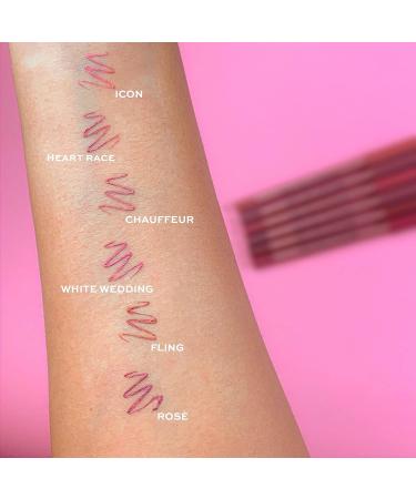 Makeup Revolution Satin Kiss Lip Liner - Long-Wearing Vegan & Cruelty-Free Pencil in Rose - Buy Online on GoSupps.com