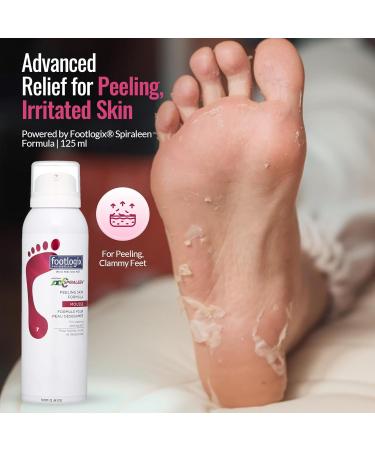 FOOTLOGIX Peeling Skin Formula with Spiraleen, 4.23 oz - Buy Online on GoSupps.com