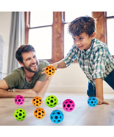 May Huang 6-Piece Astro Jump Ball Set - High Spring Bouncing Balls for Kids | Planet Baums Colorful Mini Rumball Toy | Perfect for Parties & Fun! - Buy Online on GoSupps.com
