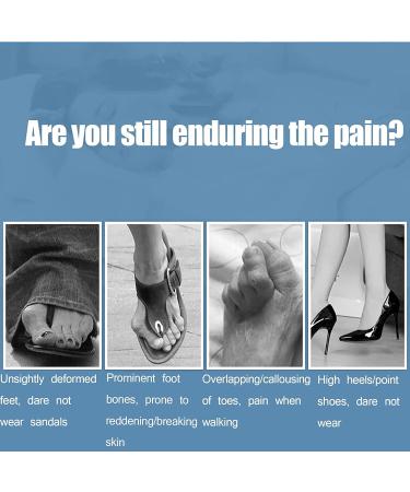 OBODN Orthopedic Bunion Corrector - Adjustable Size, Breathable, Durable Metal - Relief for Men and Women, Right Foot - Buy Online on GoSupps.com