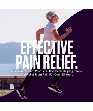 Australian Dream Back Pain Cream - Soothing Non-Greasy Muscle Pain Relief Cream - Good for Neck Back Body or Muscle Aches - 4 oz Jars (2 Pack) - Buy Online on GoSupps.com