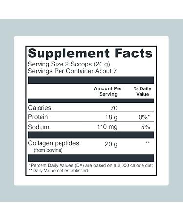 Vital Proteins Collagen Peptides Unflavored 5 oz - Pure Collagen Supplement - Buy Online on GoSupps.com