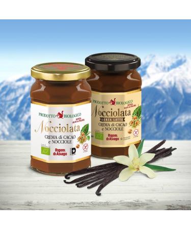 Rigoni di Asiago Nocciolata Organic Hazelnut Spread Dairy Free 9.52 oz (6 Count) | Buy Now - Buy Online on GoSupps.com