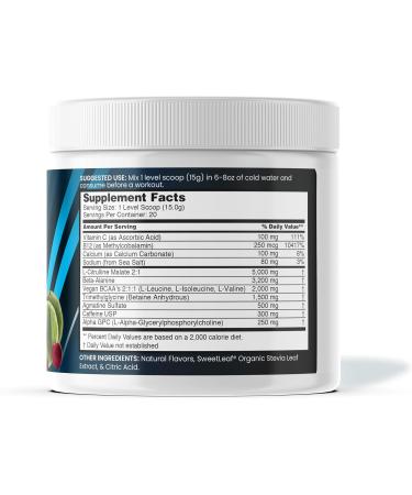 nbpure Pump Juice+ Pre Workout Energy Pumps Focus for Women & Men Caffeine BCAA Glutamine Nitric Oxide Alpha Lipoic Acid Nothing Artificial - Buy Online on GoSupps.com