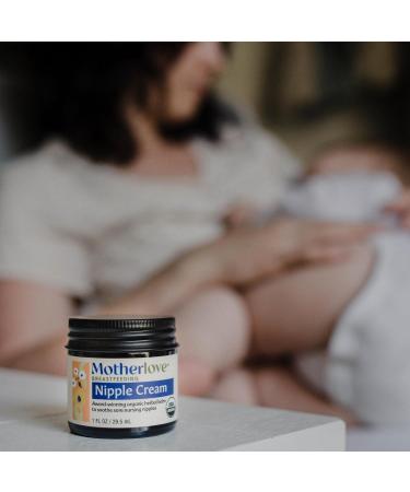 Motherlove Herbal Nipple Cream (1 oz) - Organic Soothing Relief for Nursing Moms | International Shipping Available - Buy Online on GoSupps.com