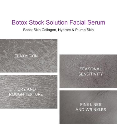 Botox Stock Solution Facial Serum | Anti-Aging Botox in a Bottle | Instant Face Tightening & Wrinkle Reduction - 1fl. oz - Buy Online on GoSupps.com