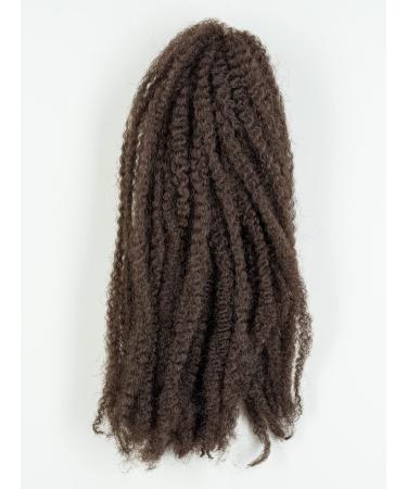 DreadLab - Synthetic Afro Braiding Hair Curly Twist (#2 Brown)