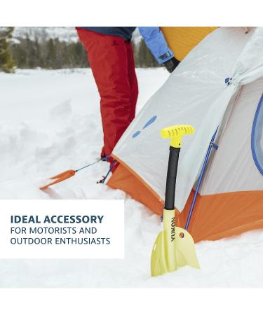 Yukon Charlie's Collapsible Snow Shovel - Lightweight and Durable for Camping, Car, Emergency Kit - Buy Online on GoSupps.com