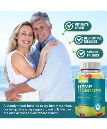 Hemp Gummies High Potency Extra Strength Hemp Oil Extract Organic Edible Gummy Supplement for Adult Gummy for Sleep Pain Anxiety - Buy Online on GoSupps.com