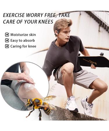 Bee Venom Joint Cream for Knees & Joints - Lightweight Moisturizing Cream for Dry Skin Fast Absorbing & Non-Greasy Formula - Supports Comfortable Movement (2.116OZ) 2.116 Ounce - Buy Online on GoSupps.com