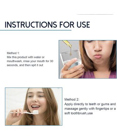 GNAUMORE Gum Regrowth Drops Gum Repair Gum Repair Children Drops Natural Oral Care Drops 30 ml x 2 pieces - Buy Online on GoSupps.com