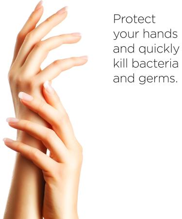 Healthspan Anti-Bacterial Hand Gel (50ml) | Essential Oils | 70% Ethanol | Protect & Nourish - Buy Online on GoSupps.com