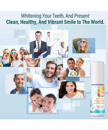 Uptight White Tooth Paint - Instant Teeth Whitening & Polish for a Shiny Smile - Buy Online on GoSupps.com