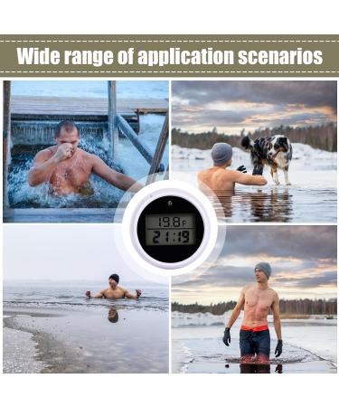 Buy Generic Waterproof Ice Pool Thermometer Timer | Digital Swimming Bath Thermometer | Perfect for Ice Baths & Pools - Buy Online on GoSupps.com