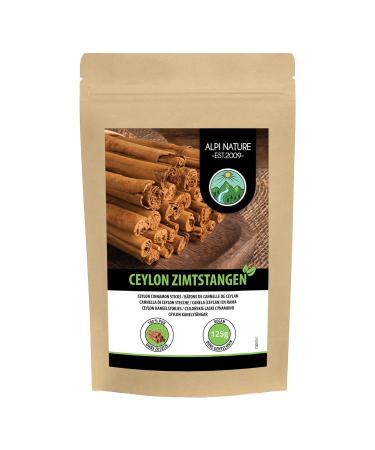 Buy 100% Natural Ceylon Cinnamon Sticks 125g - Vegan & Additive-Free - International Shipping - Buy Online on GoSupps.com