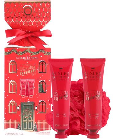 The Luxury Bathing Company - Wild Fig & Cranberry Nourishing Favourites Gift Set - Vegan Friendly - Buy Online on GoSupps.com