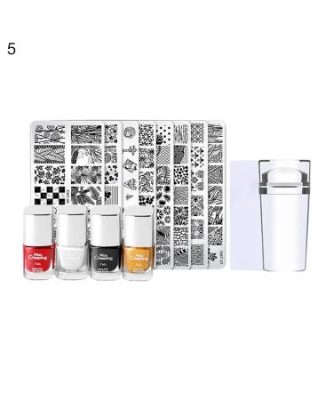Shop Hislaves 1 Nail Plate DIY - Premium Steel Nail Stamping Set for Flawless Designs | International Shipping Available - Buy Online on GoSupps.com