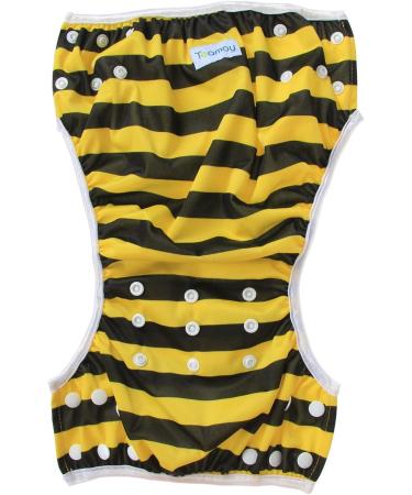 Teamoy 2 Baby Swimming Trunks - Comfortable, Washable, Adjustable | Ideal for Swimming Lessons or Holidays | Camouflage + Bees - Buy Online on GoSupps.com
