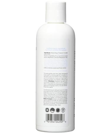 Carina Organics Baby Shampoo and Body Wash - Sweet Pea - 8.4 Fl Oz. - Buy Online on GoSupps.com
