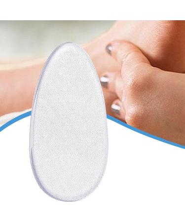 Fiakup Heel File for Cracked Heels Clear Glass Foot File Pedicure Helper - in-Shower Foot Scrubber Dead Skin Remover Dry Heels Skin Remover Pedicure Kit for Feet Dead Skin Smoothing Egg - Buy Online on GoSupps.com