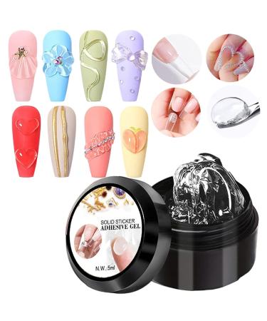 Nail Sculpting Gel Waterless Glue for 3D Extensions - Manicure Gel Nail Painting - For Home Manicure Pedicure Women Girls French Tips Rhinestone Flower Foil Charm Stamping - Buy Online on GoSupps.com