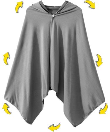 Lambo Cooling Cape Lightweight Portable Soft Hooded Cape - Sun Protection Clothing for Mountaineering Outdoor Sports Cooling Shawl for Women and Men - Buy Online on GoSupps.com
