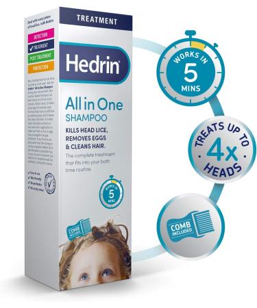 Hedrin All in One Shampoo - Effective Lice Treatment | Buy Online - Buy Online on GoSupps.com