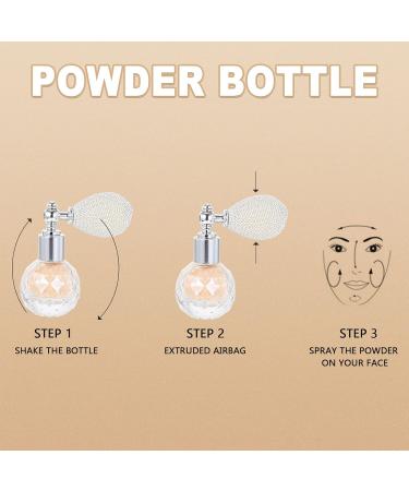 Lurrose Glitter Highlighters Glitter Powder Spray Women Makeup Body Hair Highlighter Sprayer Shimmer Sparkle Powder Makeup Spray for Hair Face Body Nails Cosmetic Champagne Gold Makeup Highlighter 1 count (Pack of 1) Champagne gold - Buy Online on GoSupps.com