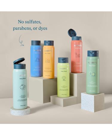 Harry's Body Wash Shower Gel for Men - Grove Scent - (3 Pack) 16 fl oz - Sensitive Skin Body Wash - No Parabens Sulfates or Dyes - Buy Online on GoSupps.com