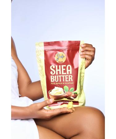 JODEShea - Pure Natural and Unrefined Shea Butter 500G/17.6Oz - Buy Online on GoSupps.com