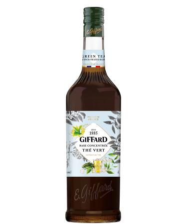 Giffard - Green Tea Concentrate Base - French Recipe and Manufacture - Aromatic and Intense - 1 Liter