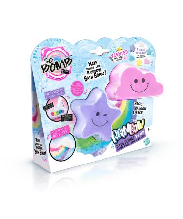 Canal Toys- So Bomb Bbd 043- Diy Rainbow Scented Bath Bomb Kit make your own fragrant and colorful bathing bombs with this rainbow set 2 Pack multi-color 2 pack rainbow