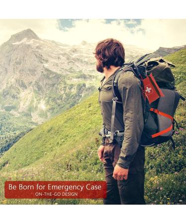 105-Piece Small First Aid Kit for Home, Car, Office, Sports & Travel | Emergency Survival Supplies for Camping, Hiking, Hunting - Buy Online on GoSupps.com