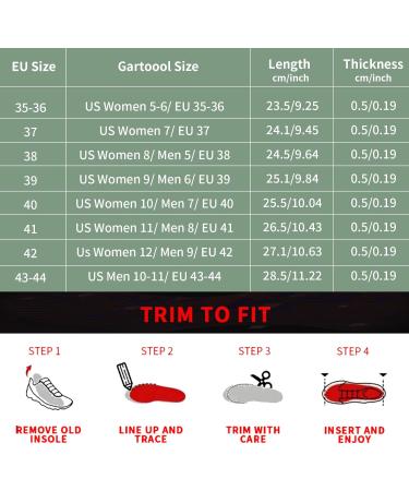 Shop 3 Pair Anti-Slip Cotton Sockless Insoles - Washable Barefoot Inserts for Odor Control | US Women 9 / Men 6 / EU 39 - Buy Online on GoSupps.com