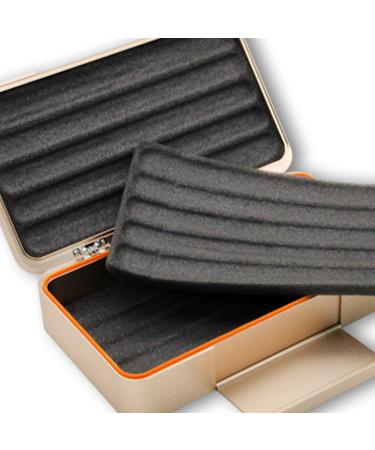 Cigar Box Humidors Barware Aluminum Cigar Box Portable Cigar Box Waterproof and Sealed Cigar Box 10 Cigar Imported Cigar Box High-Capacity Cigar Box High-end Cigar Box Cooking & Dining 22.2*12.8*5.3cm Khaki - Buy Online on GoSupps.com