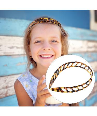 Lurrose French Tortoise Shell Headband - Deep Tortoiseshell Hair Hoop for Women - Buy Online on GoSupps.com